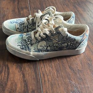 VANS VAULT UA OLD SKOOL 'VINCENT VAN GOGH' women’s size 7 in Excellent condition